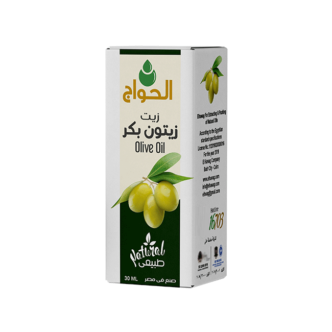 زيت زيتون بكر ۳۰مل من شركة الحواج virgin olive oil 30ml by elhawag