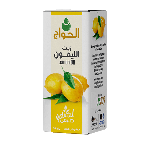 featured product image by elhawag of lemon oil in a box for a website page about lemon oil benefits and benefits for hair